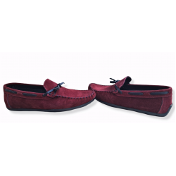 Pantofi din piele naturala Amir Visiniu